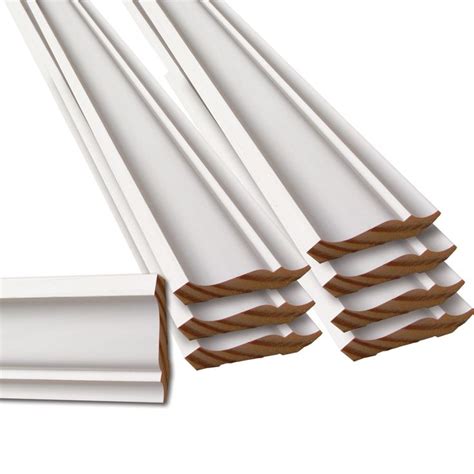 Lowes trim and molding - Ornamental Mouldings 1-1/4-in x 8-ft White Hardwood Unfinished Chair Rail Moulding. Create a panel effect with this popular decorative trim moulding. The 1-1/4 In. colonial trim moulding is a small moulding with big impact. Simple lines create a dramatic look when used to create wall panels in a living room, dining room or family room.